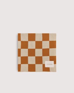 Плед детский Loomknits Клетка керамит LW5340 4 Плед детский Loomknits Клетка керамит LW5340