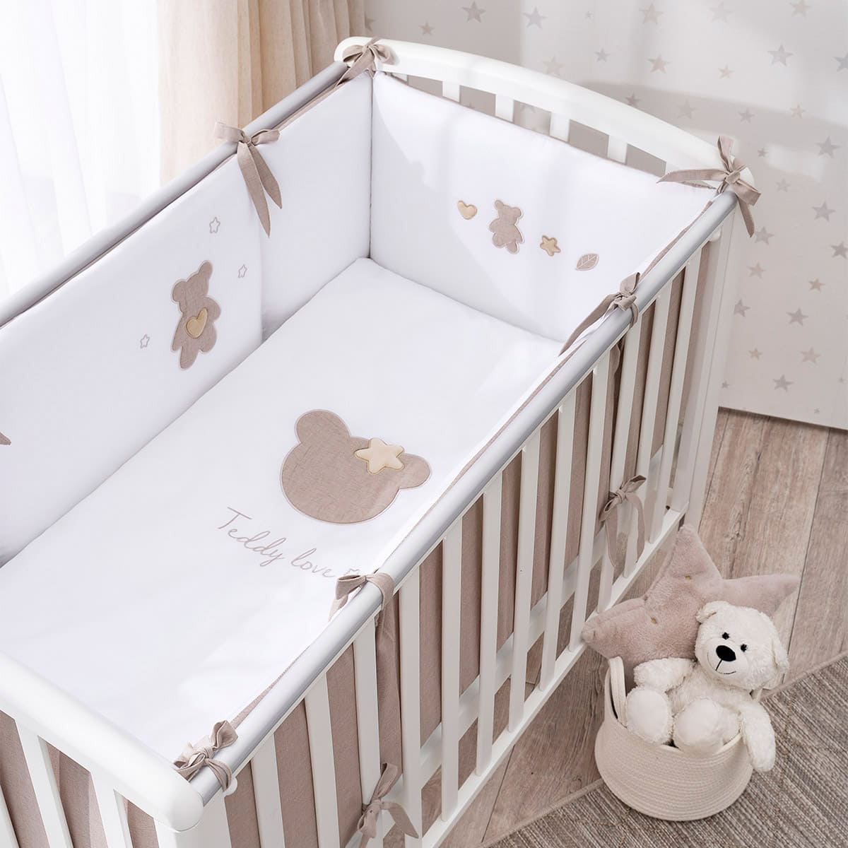 Комплект постельного белья Perina "Teddy love" 6 предметов 5 Комплект постельного белья Perina “Teddy love” 6 предметов