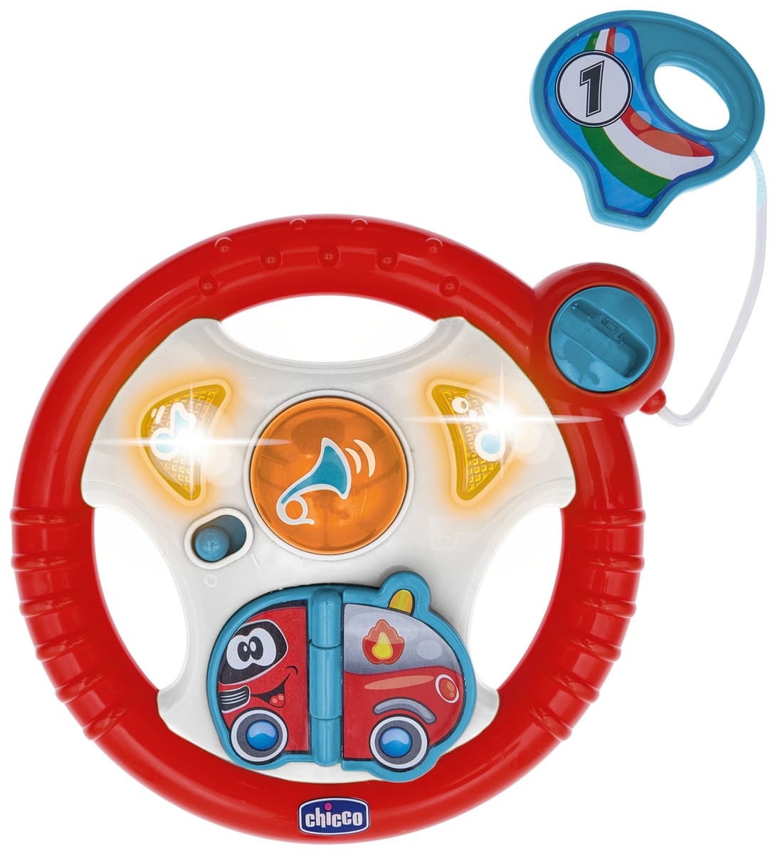 Игрушка развивающая Chicco «Руль на коляску» 1 Игрушка развивающая Chicco «Руль на коляску»