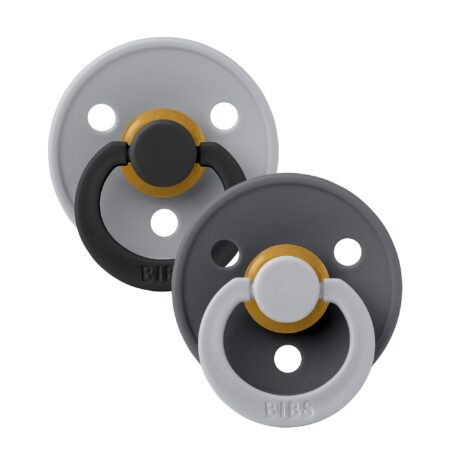 Набор пустышек латексных BIBS Studio Colour, 2 шт. – Fusion, 0+ мес.