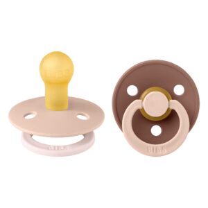 Набор пустышек латексных BIBS Studio Colour, 2 шт. - Fusion, 0+ мес. 4 Набор пустышек латексных BIBS Studio Colour, 2 шт. – Fusion, 0+ мес.