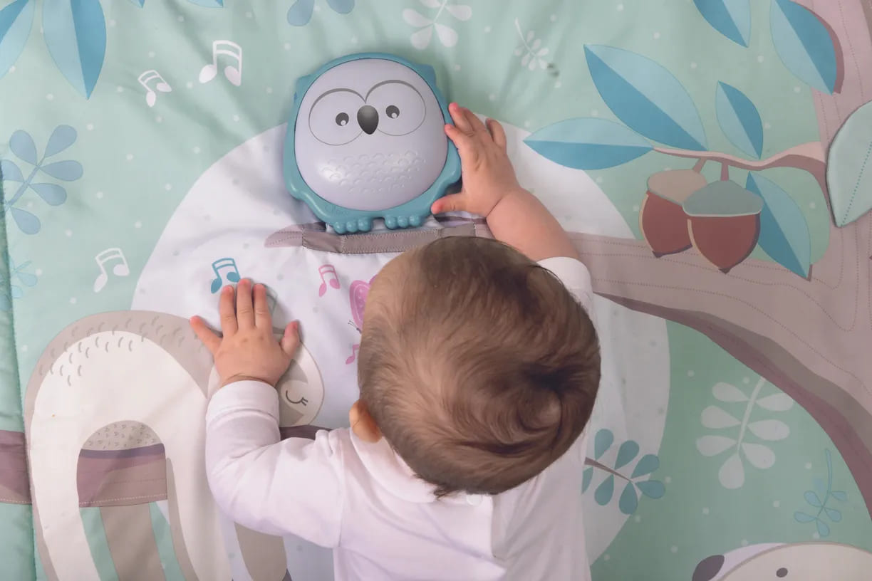 Игрушка-коврик Chicco музыкальный 2в1 "Сова" 2 Игрушка-коврик Chicco музыкальный 2в1 “Сова”