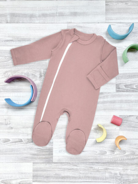 Комбинезон Mjolk Sleep and Play Desert Rose, швы наружу