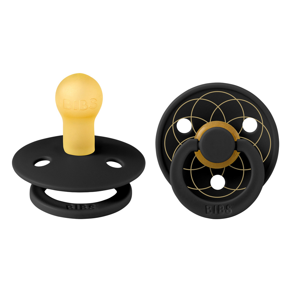 Набор пустышек латексных BIBS Studio Colour, 2 шт - Layl, 0+ мес. 2