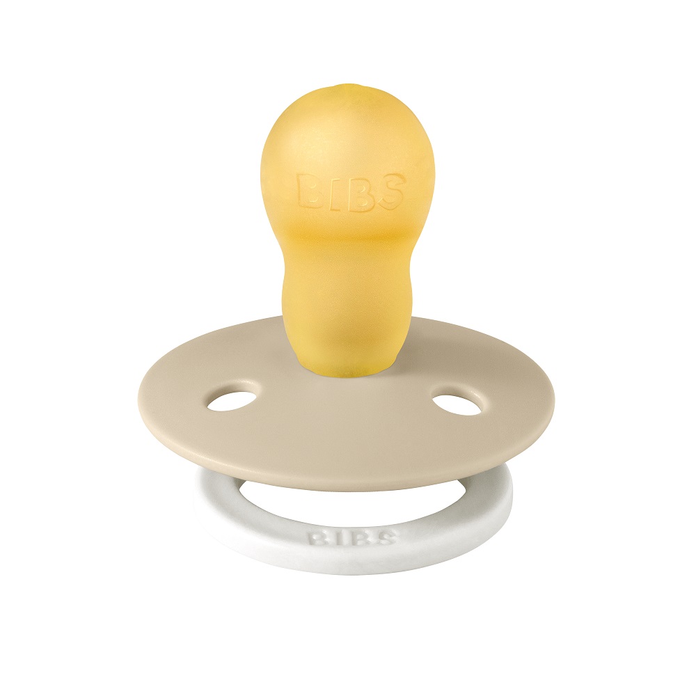 Пустышка латексная ночная BIBS Colour Glow 18+ мес. 2