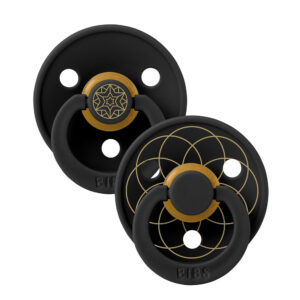 Набор пустышек латексных BIBS Studio Colour, 2 шт - Layl, 0+ мес.