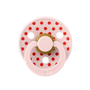 Пустышка латексная BIBS Studio Colour Anatomical - Polka, 0+ мес