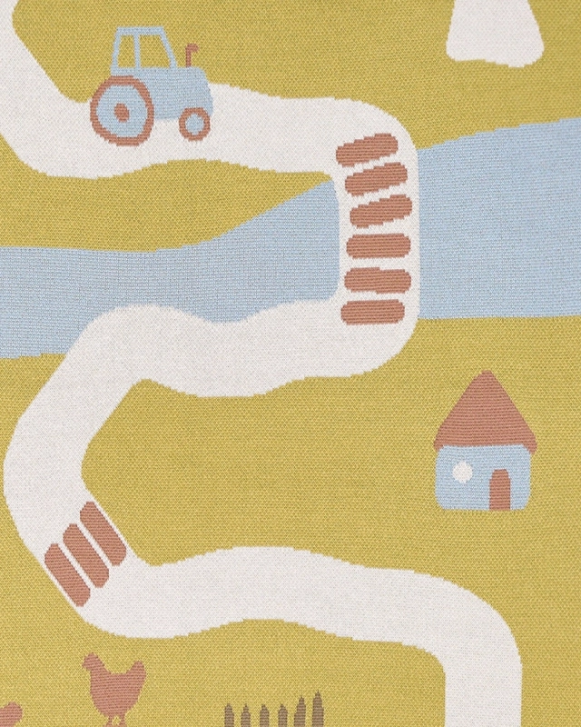 Плед детский Loomknits Лето в деревне