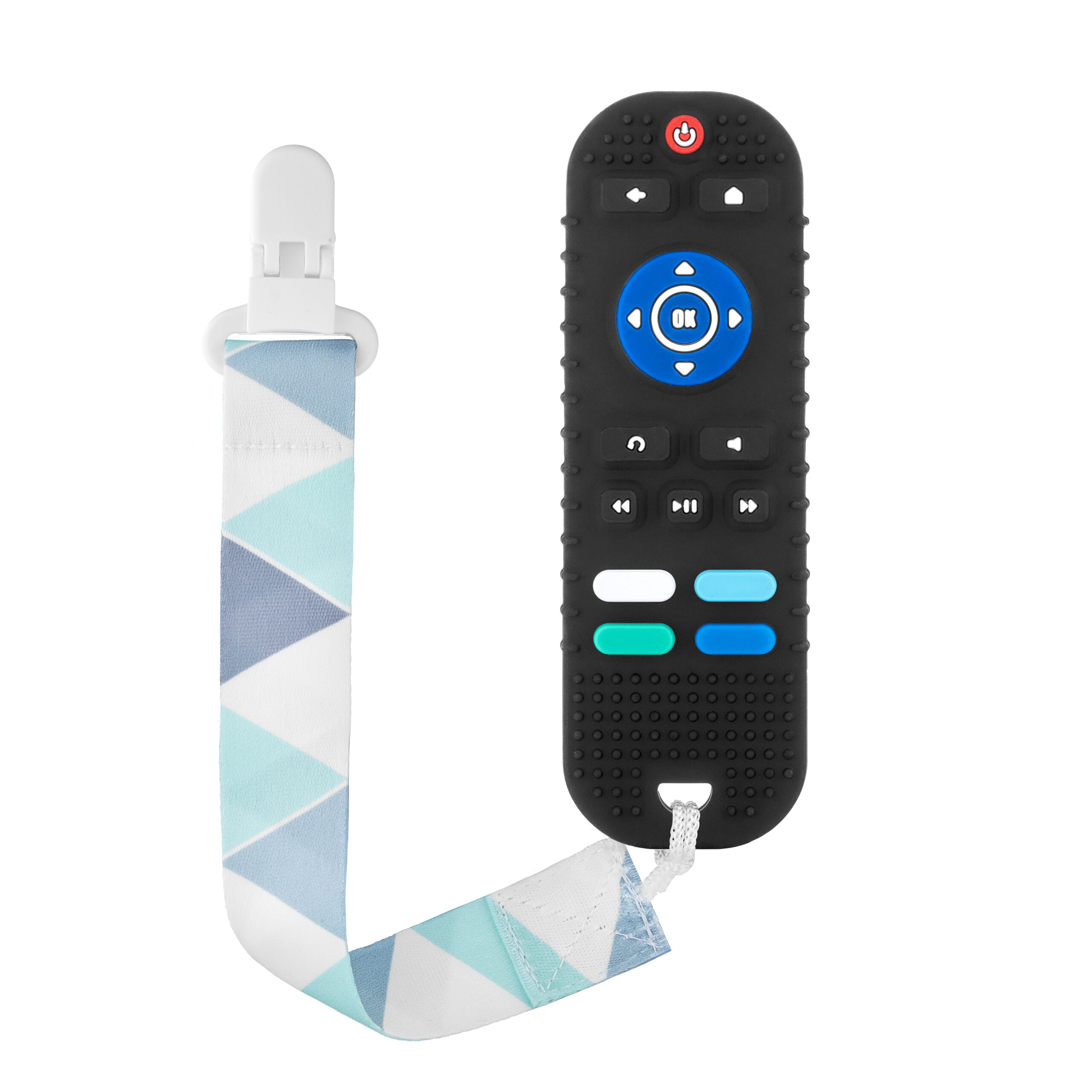 Прорезыватель Roxy Kids силиконовый Пульт от телевизора с держателем 2 Прорезыватель Roxy Kids силиконовый Пульт от телевизора с держателем